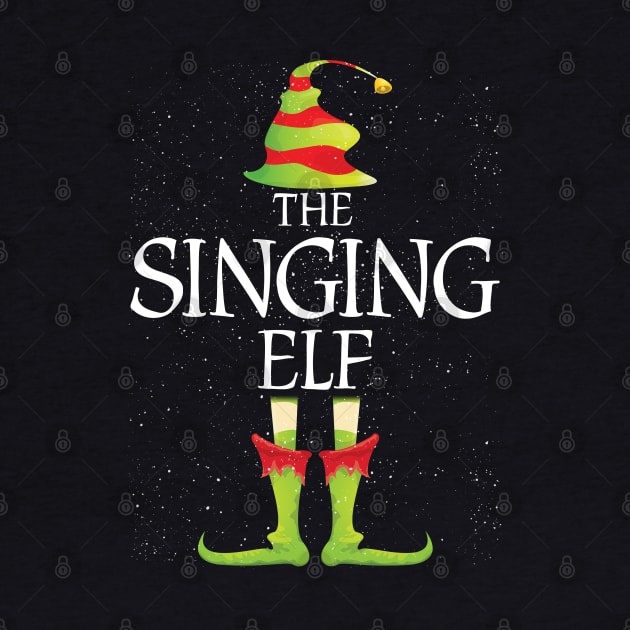 Singing Elf Family Matching Christmas Group Funny Gift by Davishasari